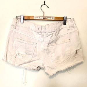 Free People Shorts - Free people | white denim shorts Free People Shorts - Free people | white denim shorts